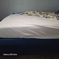 Full mattress and box