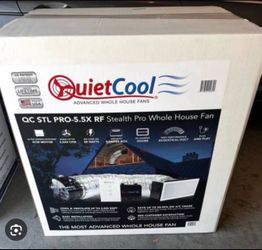 NEW QuietCool Stealth Pro 5.5 Whole House Fan – In Box