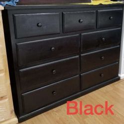 Dresser 9 Drawers 100% Pinewood 🌲