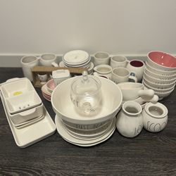 RAE DUNN dishes, mugs and more!!