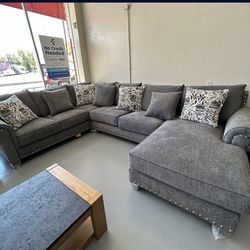 Sectional Dark Grey 