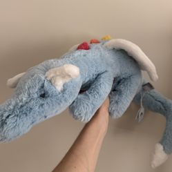 Jellycat Sky Dragon Large Authentic NWT
