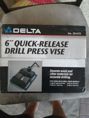 Delta 20-619 Quick-Release  6 Inch Drill Press Vise NEW
