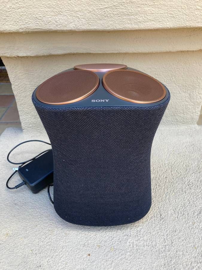 SONY 360Reality Immersive Sound Bluetooth Speaker, Alexa & Google Assistant