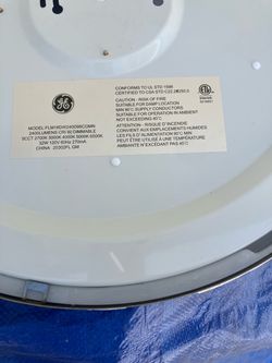 GE premium ceiling LED flush mount light fixture