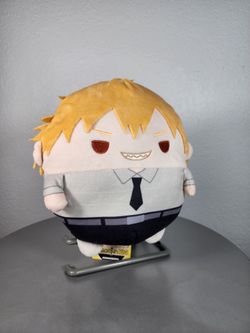 12" Chainsaw Man Fuwakororin Round Denji Plush