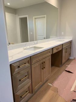 Kitchen cabinets