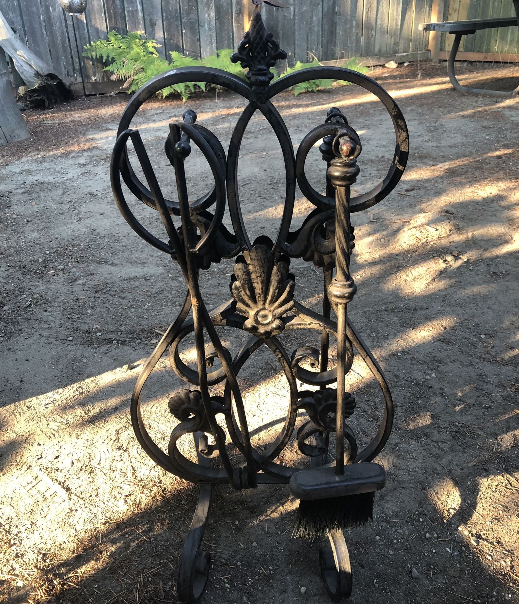 Vintage Style Fireplace Set