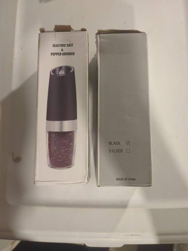 Electric Salt & Pepper Grinders (each $10)