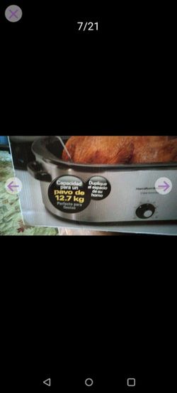 Hamilton Beach 32229R 28 Lb Turkey Roaster 22 Quart Oven