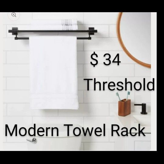 Brand New Modern Towel Rack Threshold & Studio Mc Gee