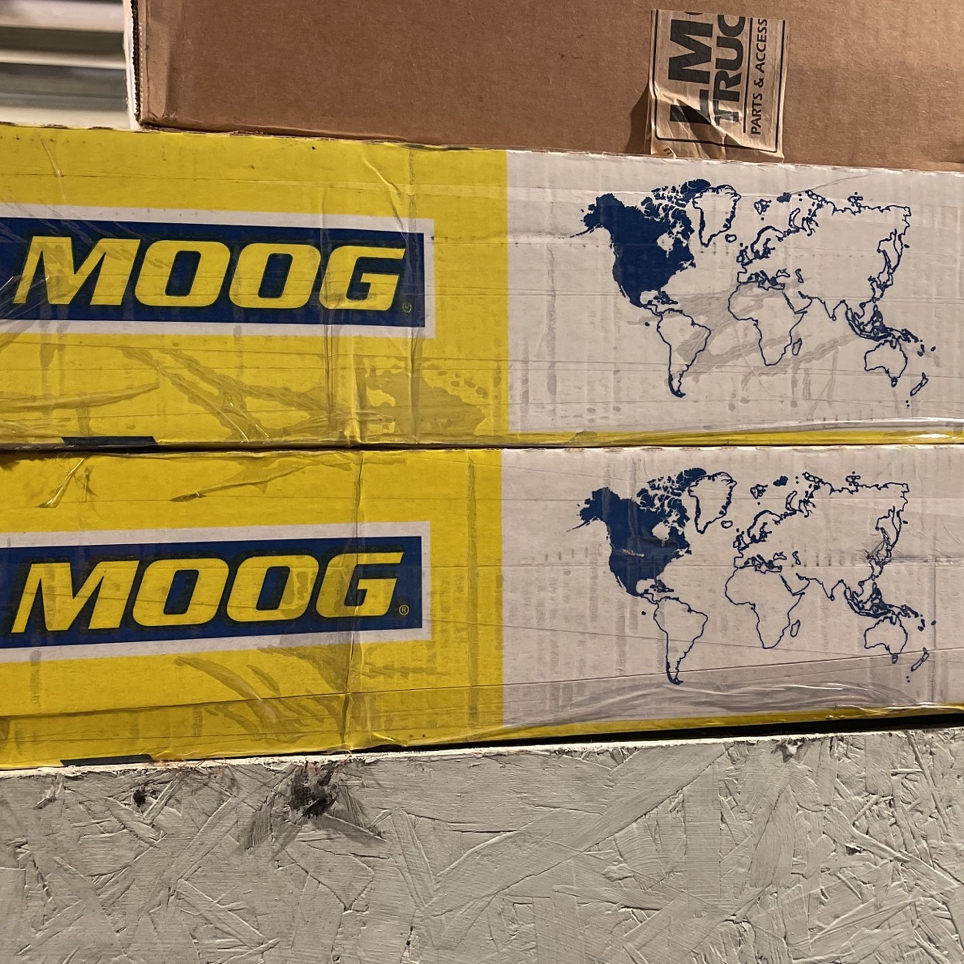 Moog Upper And Lower Control Arms