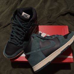 Nike Dunk High Faded Spruce Green 