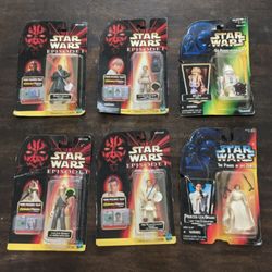 90's Star Wars Sealed And Used Toys.