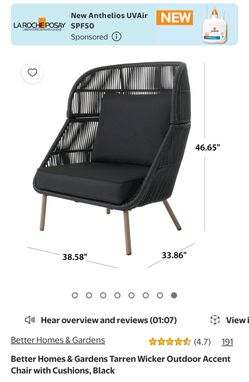 Black egg chair
