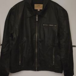 GUESS Leather Jacket (soft)  Vintage, Large