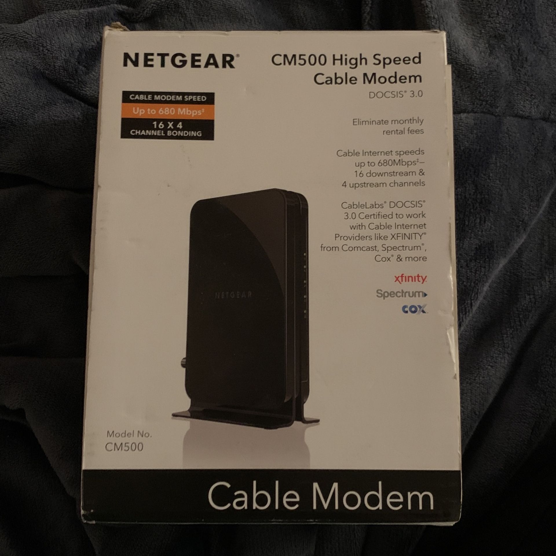 Netgear CM500 High Speed Cable modem