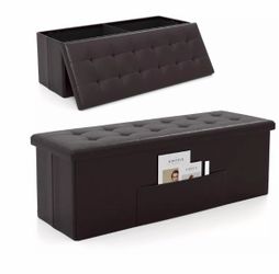 Ottoman bench storage chest
