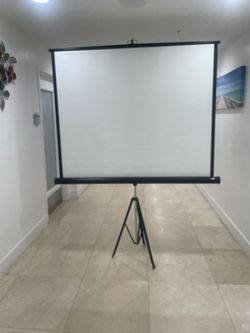 Projector Portable Screen With Stand