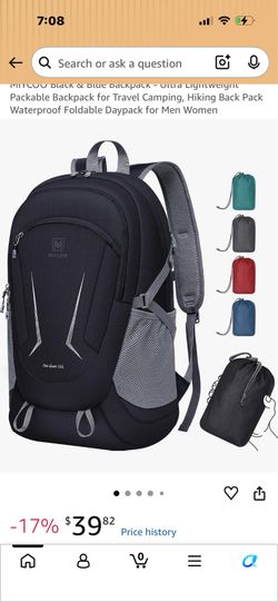 Travel backpack