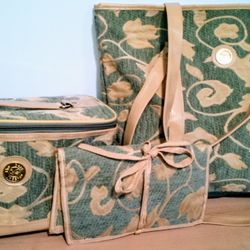 4 Piece Matching Luggage Travel Bags