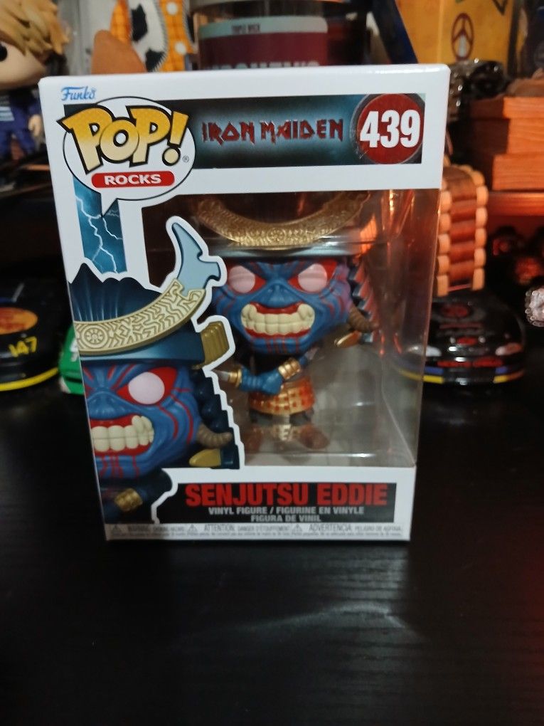 Brand New 2024 Iron Maiden Senjutsu Eddie #439 Funko Pop