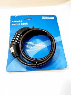 Combo cable lock