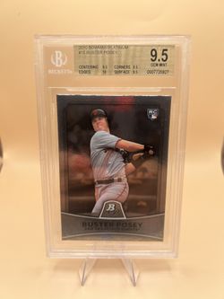2010 Buster Posey Bowman Chrome Rookie Card BGS 9.5🔥