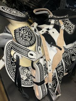 Monturas charras para caballos 🐎 100% piel 