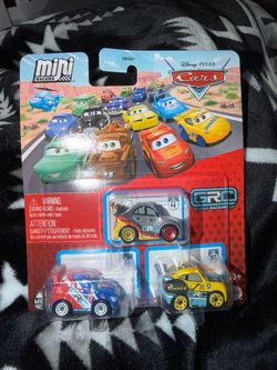 Cars Pixar Mini Racers 3pk