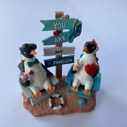 You Are My Penguin Resin Figurine