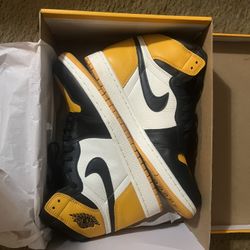 Air Jordan 1 Retro High OG Yellow (size 10.5)