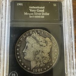 1901 Morgan Silver Dollar