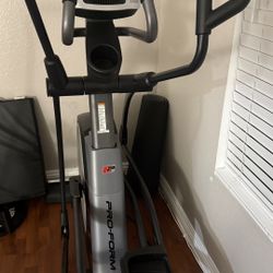 Pro form elliptical Machine 
