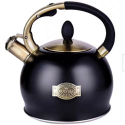 Susteas Stove Top Whistling Tea Kettle 