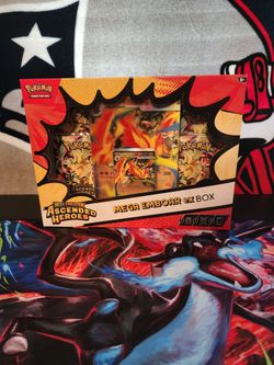 Ascended Heroes Mega Emboar ex Box
