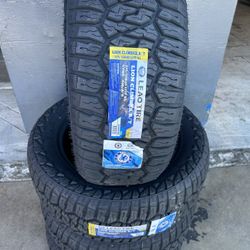 275/55/20 New Set Of RT Tires Installed 