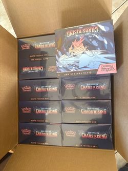 Chaos rising etb case and a few loose all sealed.
