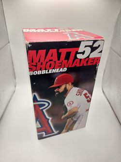 Matt Shoemaker #52 Los Angeles Angels SGA Bobblehead NIB 2015
