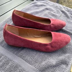 Lucky Brand Suede Flats Size 8 