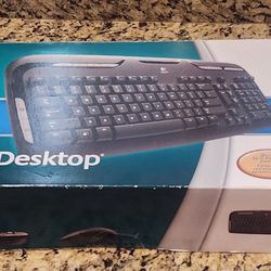 Logitech Cordless Desktop Keboard & Mouse