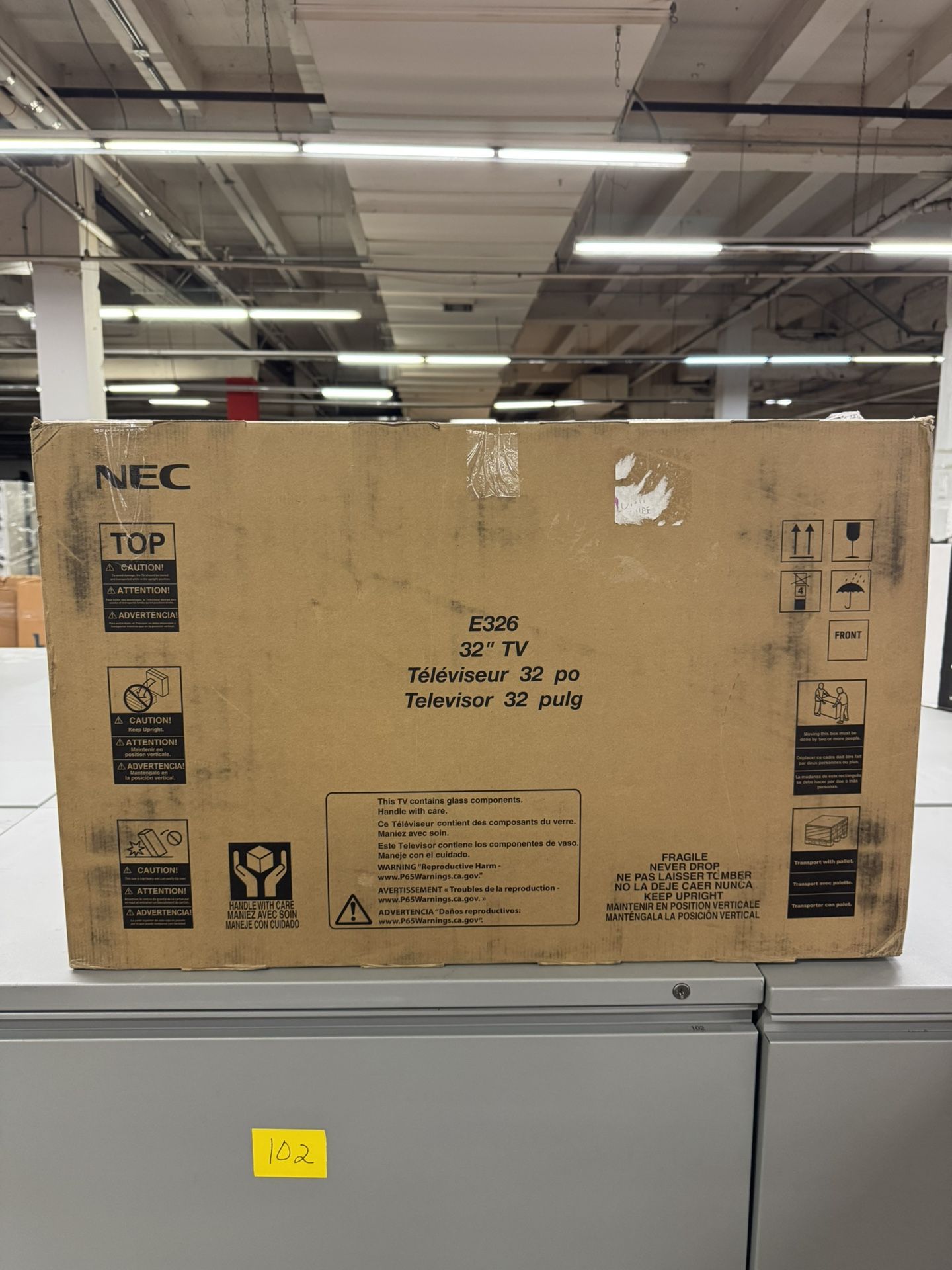 NEC E326, 32" Led Commercial Display with Atsc/Ntsc Tuner