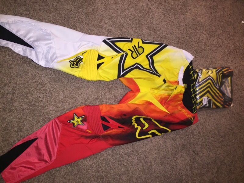 New Motocross Fox 360 Rockstar gear