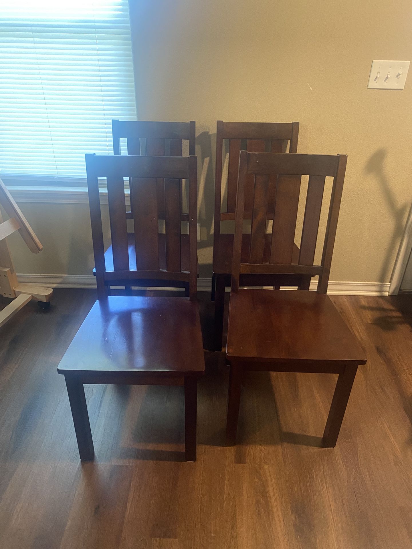 Matching 4 set dining room tables