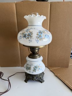 Pair Of Victorian Era Lamps . Both Are Identical.