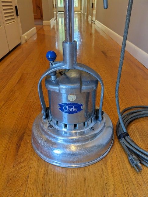 10-inch vintage Clarke floor polisher/buffer