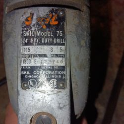 Vintage Power Drill