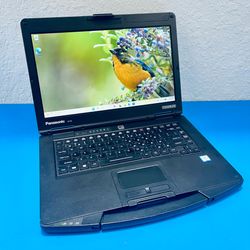 LOW HOURS Panasonic Toughbook CF-54 MK2 / i5-6300U / 14" Touchscreen / 16GB RAM / 512GB SSD / WiFi / 4G LTE / Windows 11 Pro