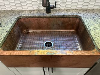 Copper Kitchen Sink