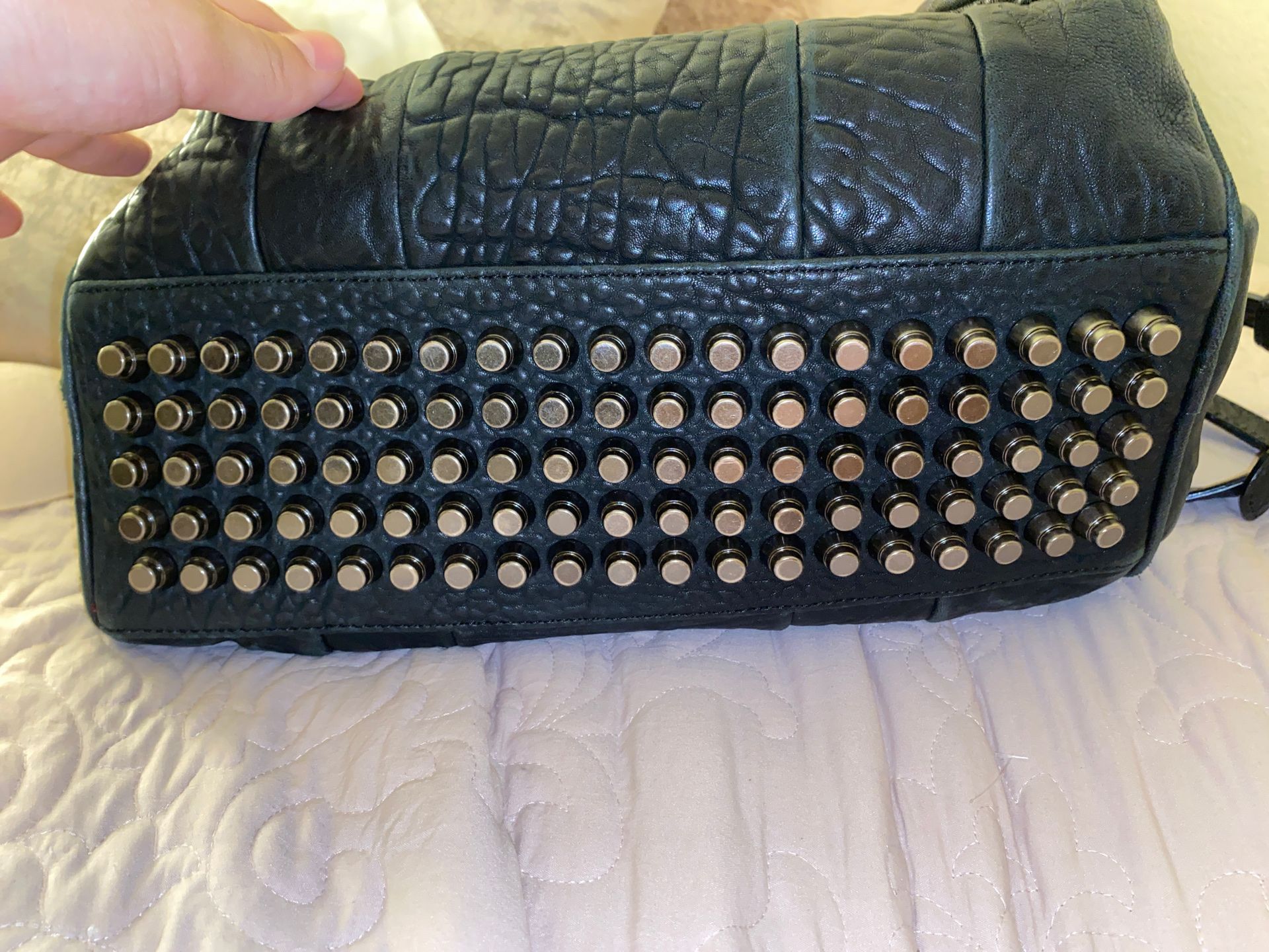 Alexander Wang black rocky purse